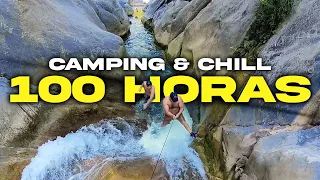 100 horas DE CAMPING EXTREMO sobreviviendo CON MIS AMIGOS (Solo camping 6 lugares)