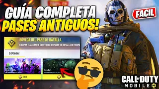 CÓMO FUNCIONA la BOVEDA de PASES ANTIGUOS en COD MOBILE? GUÍA COMPLETA TODO LO QUE DEBES SABER Lobo