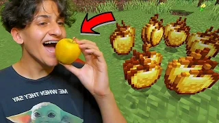 جربت اكل ماين كرافت في الحقيقه!! MINECRAFT