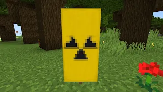 Minecraft | How to Make a Nuclear Hazard Sign Banner