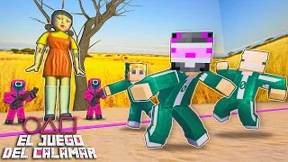 LUZ ROJA, LUZ VERDE EPISODIO 2 🚦 EL JUEGO DEL CALAMAR EN MINECRAFT SERIE ROLEPLAY