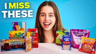 I Tried Early 2000s Snacks and This Surprised Me