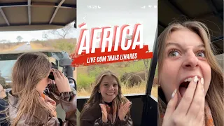 THAIS LINARES E DIEDRICH NA ÁFRICA