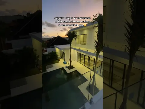 je construis ma maison à 23 ans 🏡 #constructionmaison #bali #newhome