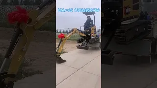 Mini excavator, suitable for small operations, greenhouse orchards, etc.