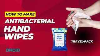 How to Make Antibacterial Hand Wipes_by DROID Wet Wipes Machine(2023)