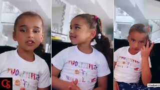 Rob Kardashian's Daughter Dream Kardashian NEW Look (Video) 2021