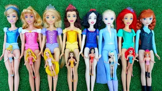 7 Minutes Satisfying with Unboxing | Fantasy Disney Princesses Collection Review | Rainbow, ASMR