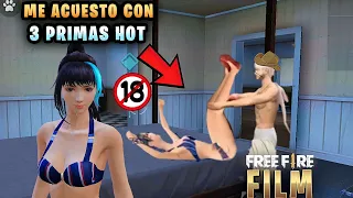 LA ROSA DE GARENA: ME ACUESTO CON MIS 3 PRIMAS ME DESCUBREN Y ME HACEN ESTO | FREE FIRE | Free Serie