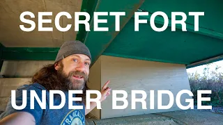 Camping In Secret Bridge Fort