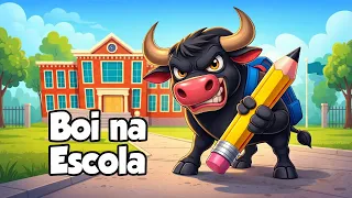 BOI DA CARA PRETA NA ESCOLA | MÚSICA INFANTIL DIVERTIDA | SONIA MOURA KIDS 