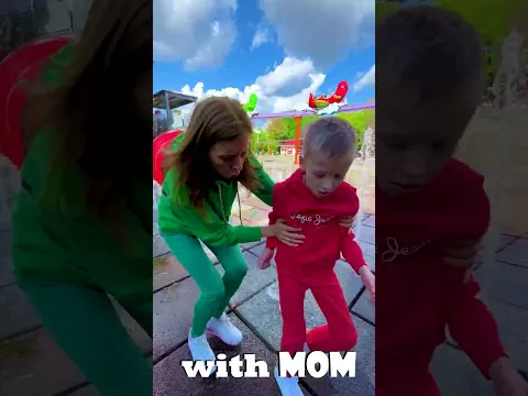 🤣 De ce mami este așa  😵‍💫 Dad vs Mom at the amusement park 😎 #shorts by #melimi