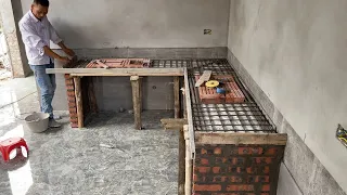 Techniques Construction & Installation Of Kitchen Tables Directly According To Traditional Methods