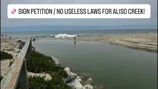 💥 MAKE THIS GO VIRAL! - CREEK FLOW IS NOT POLLUTION! 💥Click Description for info! #SoLagLocal