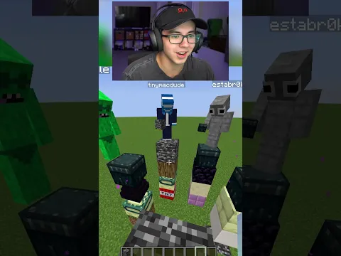 Minecraft Telepathy Team🔮🤔w/CheapPickle, tinymacdude, esta, al1 #minecraft #shorts #minecraftshorts
