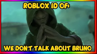 WE DON'T TALK ABOUT BRUNO ROBLOX MUSIC ID/CODE *JANUARY 2022* *WORKING* | FROM "ENCANTO"