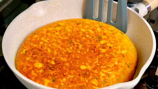 240g chickpeas and 1 cabbage!  I make it almost every week! Simple and delicious chickpea recipe!