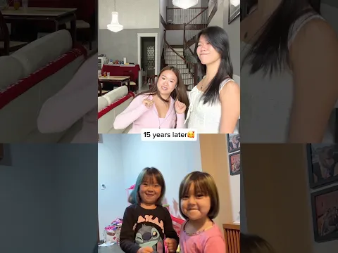 15 years later sister🥰 #sister #sisters #relatable #family #funny #funnyvideo #comedy #fun
