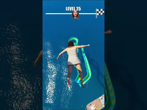 Amanda Awesome Water Slide Gameplay