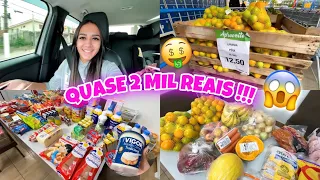COMPRA DO MÊS NO ASSAÍ ATACADISTA 🤑 + QUANTO GASTAMOS? 😱 MUITO CARO 🤦🏽‍♀️