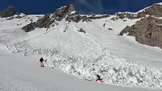 In-Bounds Avalanche Catches Family of 3 at Courchevel