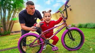 ENTREGANDO UMA BICICLETA NOVA E OLHA A REAÇÃO! 😭