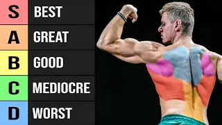 22 Back Exercises Ranked (Worst to Best!)
