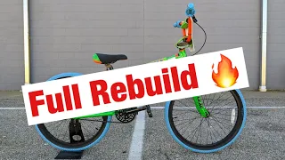 Rebuilding A 2020 Sebikes Socal Flyer