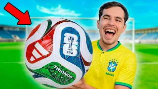 TESTEI A TRIONDA - A BOLA DA COPA DO MUNDO - É BOA MESMO?