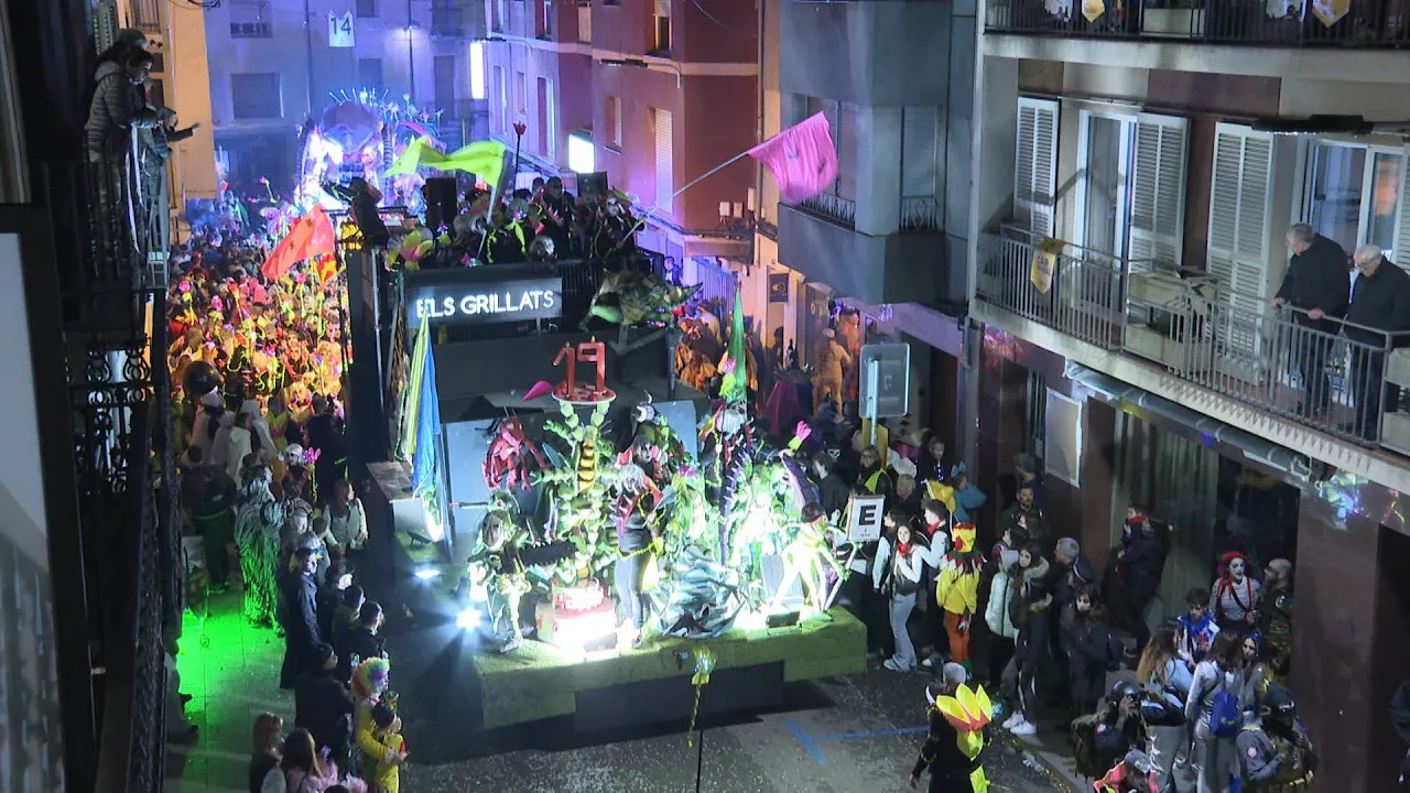 Rua del Carnaval de Terra Endins de Torelló 2024