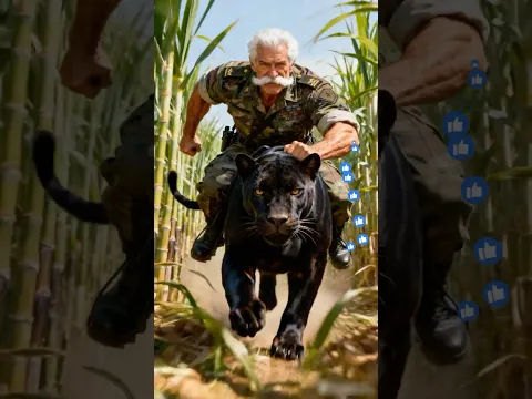 Retire Soldier Build Golden Trampoline For His Friend 😭 #ai #army #save