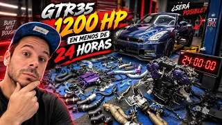 ¡1200 HP EN 24 HORAS! 😱 ¿PODREMOS ARMAR EL GT-R35 A TIEMPO?