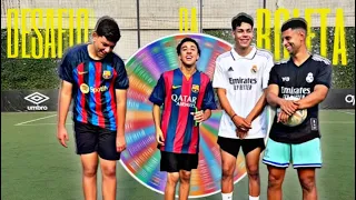 BARCELONA VS REAL MADRID!! QUEM SERÁ QUE GANHOU?? fy dudufootz e leofranco