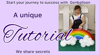 Balloon rainbow. How to make. Tutorial