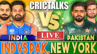 Live: India vs Pakistan, New York | Live Scores & Commentary | IND Vs PAK | ICC T20 World Cup 2024