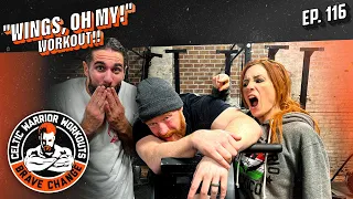 Seth Rollins & Becky Lynch "WINGS, OH MY!" workout | Celtic Warrior Workouts Ep. 116