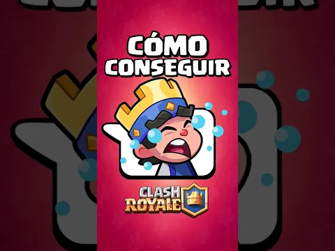cómo conseguir el nuevo EMOTE del Rey bebé llorando #clashroyale