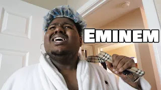 When your Mom hears you using only Eminem Lyrics