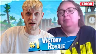 Milan Knol speelt Fortnite met Erica van Kattenbende