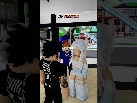 TODOS ESTÁN ENAMORADOS DE MI NOVIA! #roblox #brookhaven #shorts #historiaderoblox #roleplay