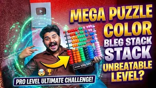 Mega Puzzle Color Bleg Stack Unbeatable Level | Live 1