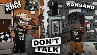 SLAI KING ft. @sansand_357  - DON'T TALK (Visualizer)