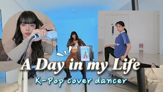 A day in my life as a full-time K-Pop cover dancer/content creator