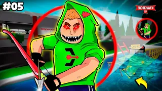 🟨 Agora ele invocou o ROBIN HOOD GAMER do mal em Brookhaven 🤨