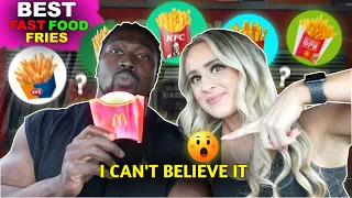 TRYING AND RANKING EVERY FAST FOOD FRENCH FRIES