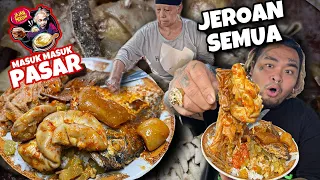 JEROAN SEMUA..!!! NASI MADURA MAK NEK PASAR BESAR PASURUAN.