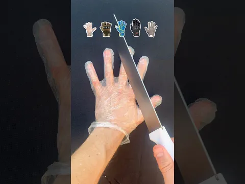 Cuál guante eliges para proteger tu dedo? 😱🔪