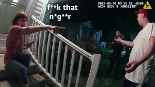 Couple stalks young man and scratches his face without thinking of consequences😟