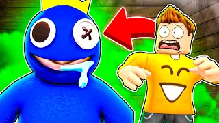UCIEKAM PRZED RAINBOW FRIENDS w ROBLOX!