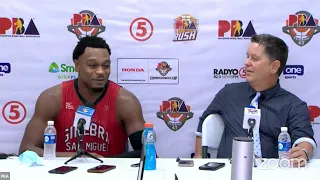 PBA Post Game Interview Oct.9: Ginebra deals Bay Area its first loss, 111-93